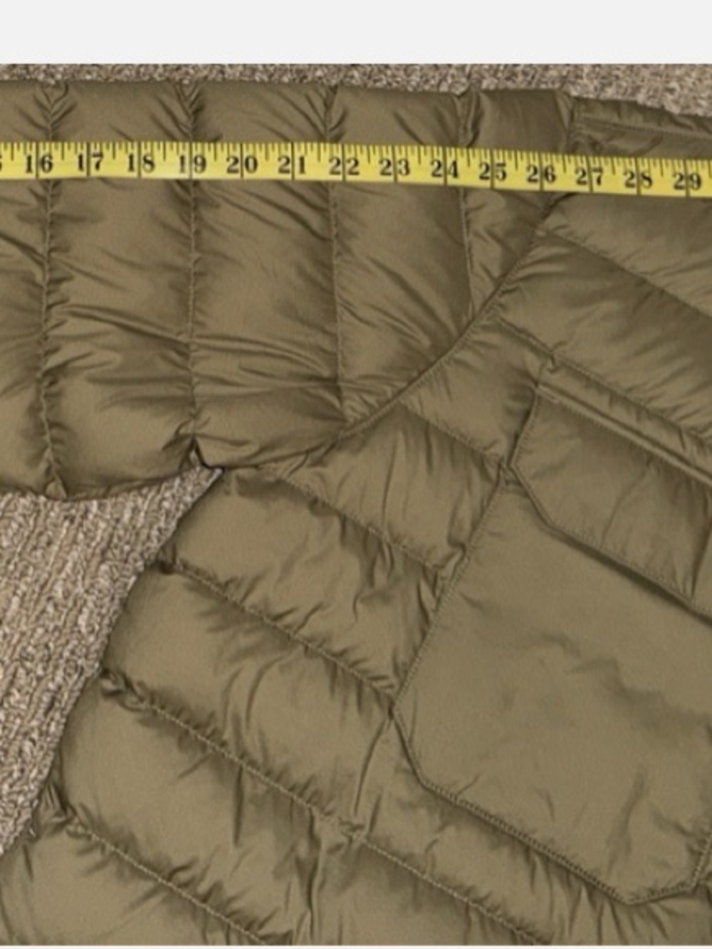 Patagonia Silent Down Shirt Jacket Sage Khaki - Picture 4 of 4